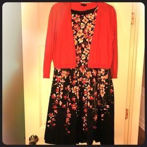 Talbots floral dress